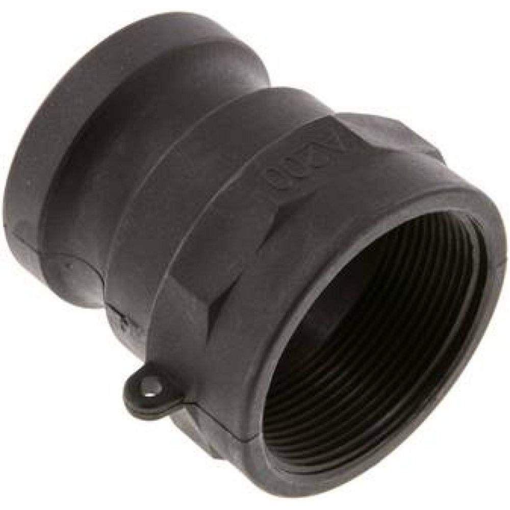 Kamlock-Stecker (A) Rp 2"(IG), Polypropylen