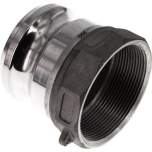 Kamlock-Stecker (A) Rp 2-1/2"(IG), Aluminium