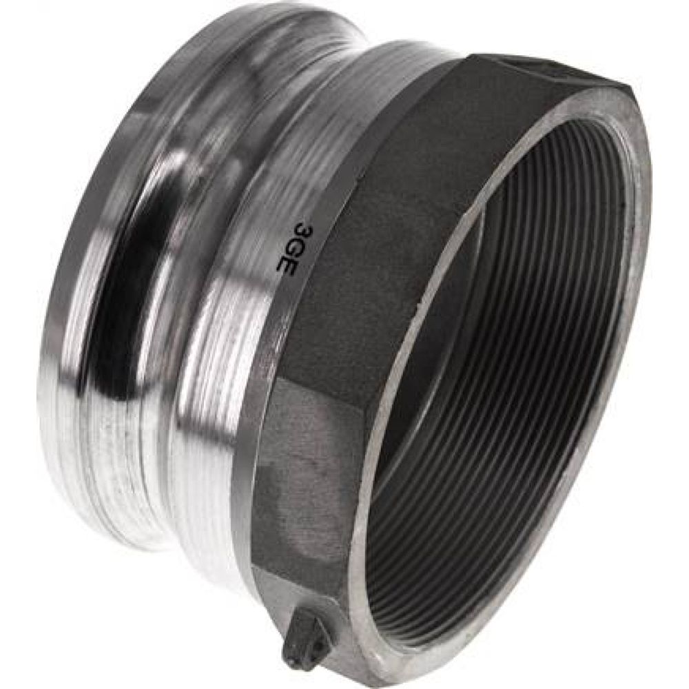 Kamlock-Stecker (A) Rp 4"(IG), Aluminium