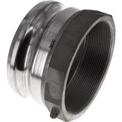 Kamlock-Stecker (A) Rp 4"(IG), Aluminium