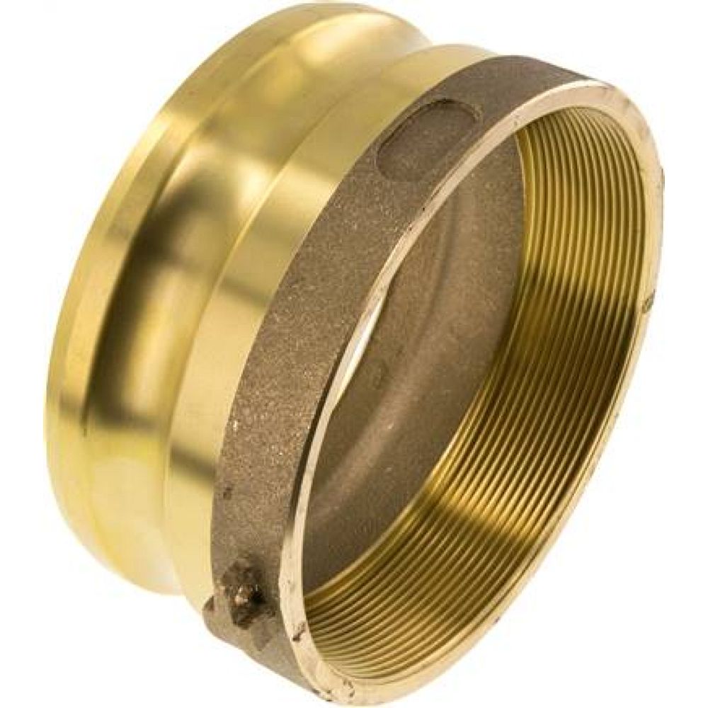 Kamlock-Stecker (A) Rp 5"(IG), Messing