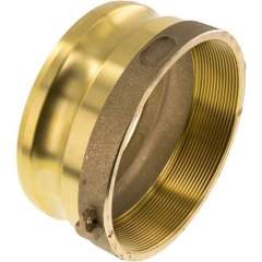 Kamlock-Stecker (A) Rp 5"(IG), Messing