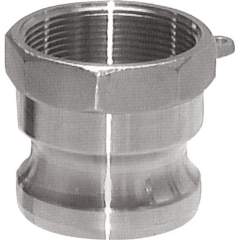 Kamlock-Stecker (A) Rp 6"(IG), Messing