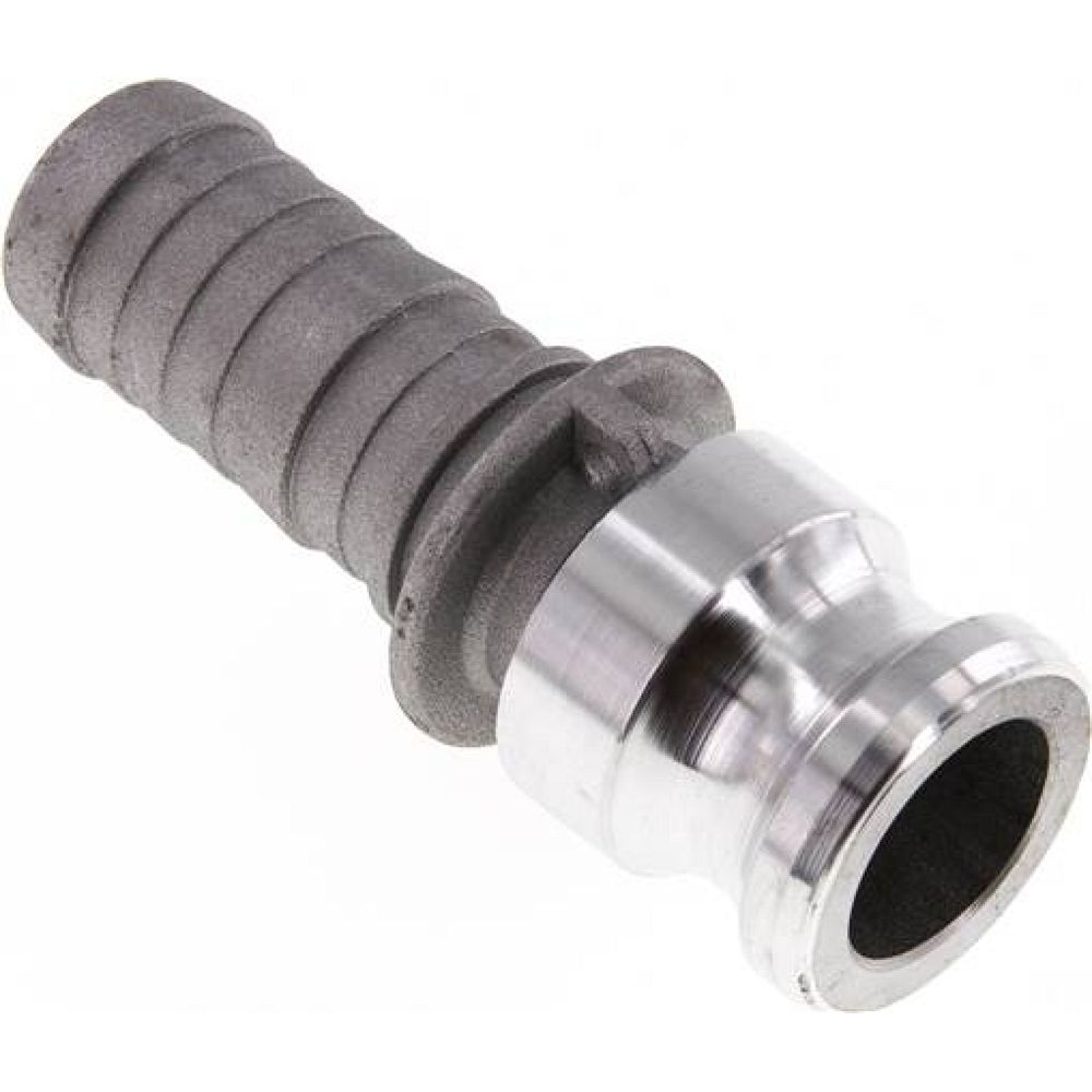 Kamlock-Stecker (E) 25 (1")mm Schlauch, Aluminium