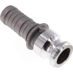 Kamlock-Stecker (E) 25 (1")mm Schlauch, Aluminium