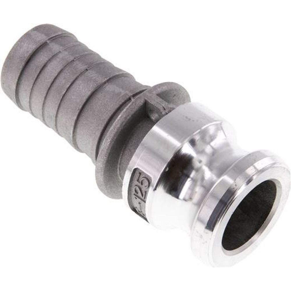 Kamlock-Stecker (E) 32 (1-1/4")mm Schlauch, Aluminium