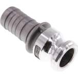 Kamlock-Stecker (E) 32 (1-1/4")mm Schlauch, Aluminium