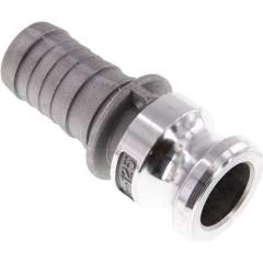 Kamlock-Stecker (E) 32 (1-1/4")mm Schlauch, Aluminium