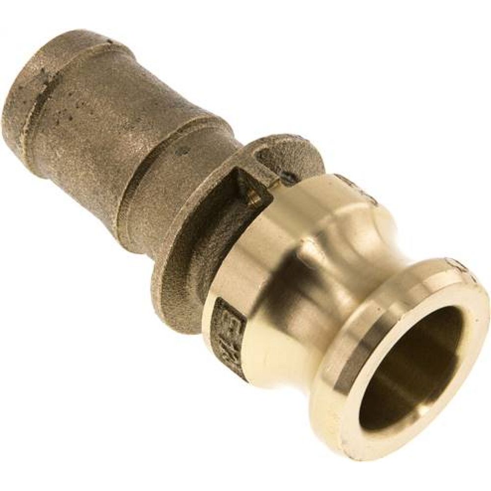 Kamlock-Stecker (E) 32 (1-1/4")mm Schlauch, Messing