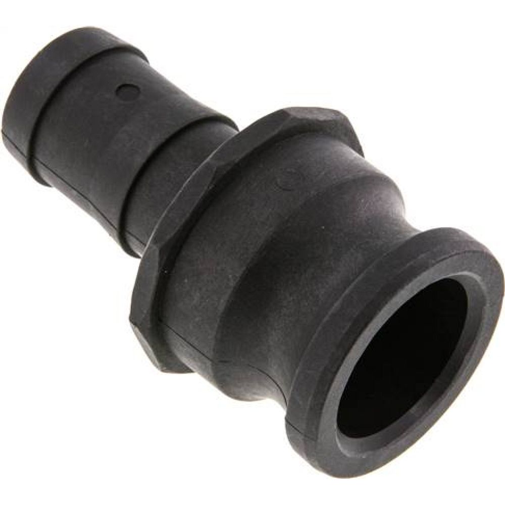 Kamlock-Stecker (E) 32 (1-1/4")mm Schlauch, Polypropylen