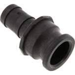 Kamlock-Stecker (E) 32 (1-1/4")mm Schlauch, Polypropylen