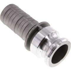 Kamlock-Stecker (E) 38 (1-1/2")mm Schlauch, Aluminium