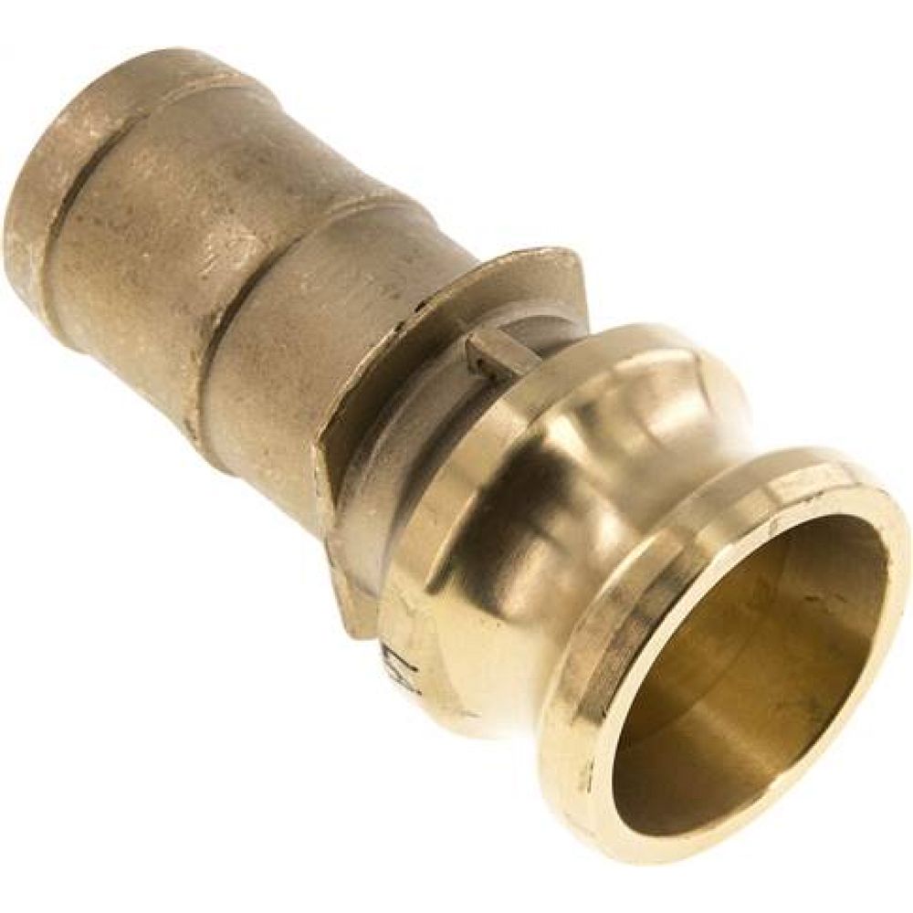 Kamlock-Stecker (E) 38 (1-1/2")mm Schlauch, Messing