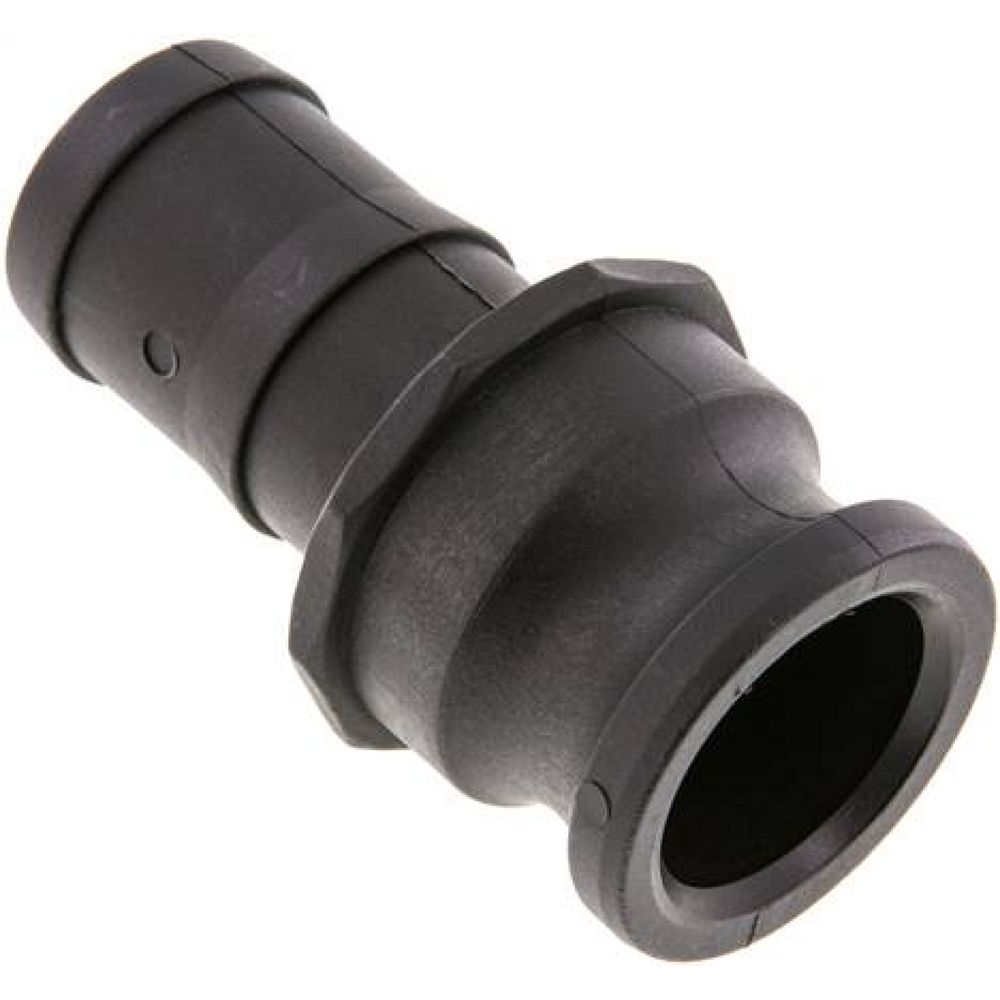 Kamlock-Stecker (E) 38 (1-1/2")mm Schlauch, Polypropylen