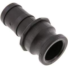 Kamlock-Stecker (E) 38 (1-1/2")mm Schlauch, Polypropylen