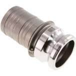 Kamlock-Stecker (E) 63 (2-1/2")mm Schlauch, Edelstahl (1.4408)