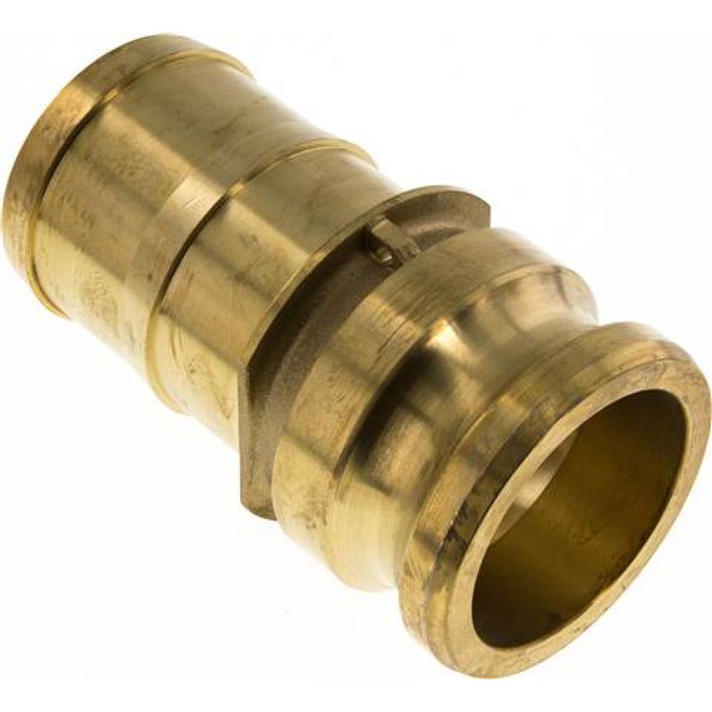 Kamlock-Stecker (E) 63 (2-1/2")mm Schlauch, Messing