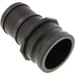 Kamlock-Stecker (E) 75 (3")mm Schlauch, Polypropylen