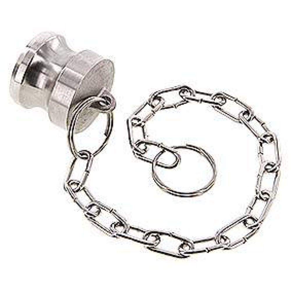 Kamlock-Verschlussstecker (DP) 1", Edelstahl (1.4408)