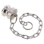 Kamlock-Verschlussstecker (DP) 1", Edelstahl (1.4408)