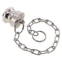 Kamlock-Verschlussstecker (DP) 1", Edelstahl (1.4408)