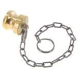 Kamlock-Verschlussstecker (DP) 1", Messing