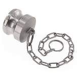 Kamlock-Verschlussstecker (DP) 1-1/2", Edelstahl (1.4408)