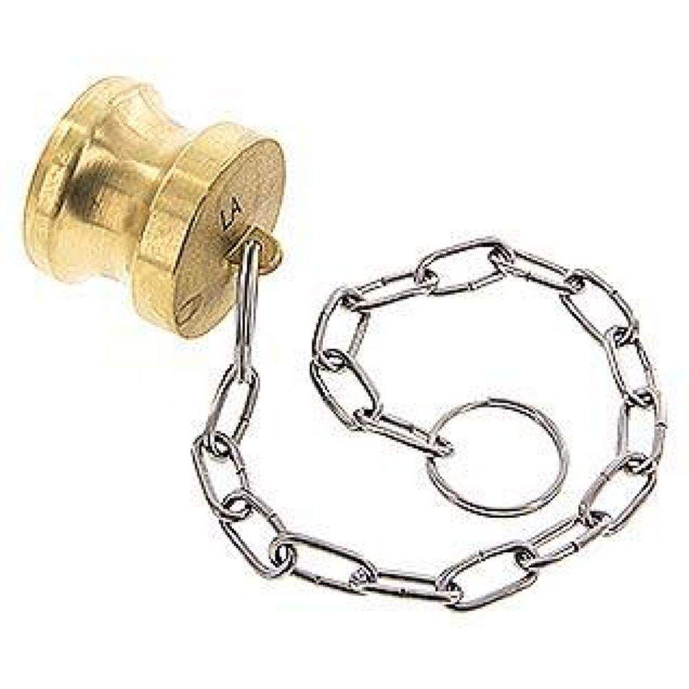 Kamlock-Verschlussstecker (DP) 1-1/4", Messing