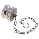 Kamlock-Verschlussstecker (DP) 2", Edelstahl (1.4408)