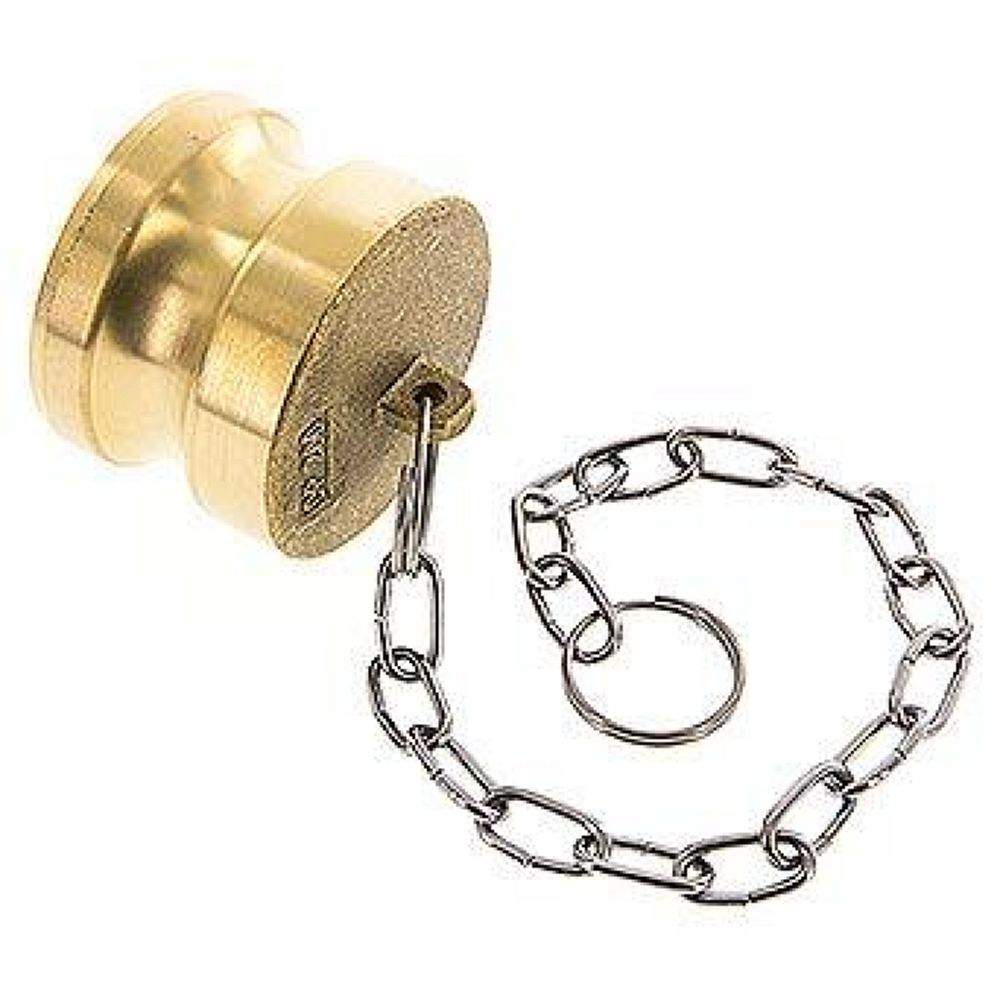 Kamlock-Verschlussstecker (DP) 2", Messing