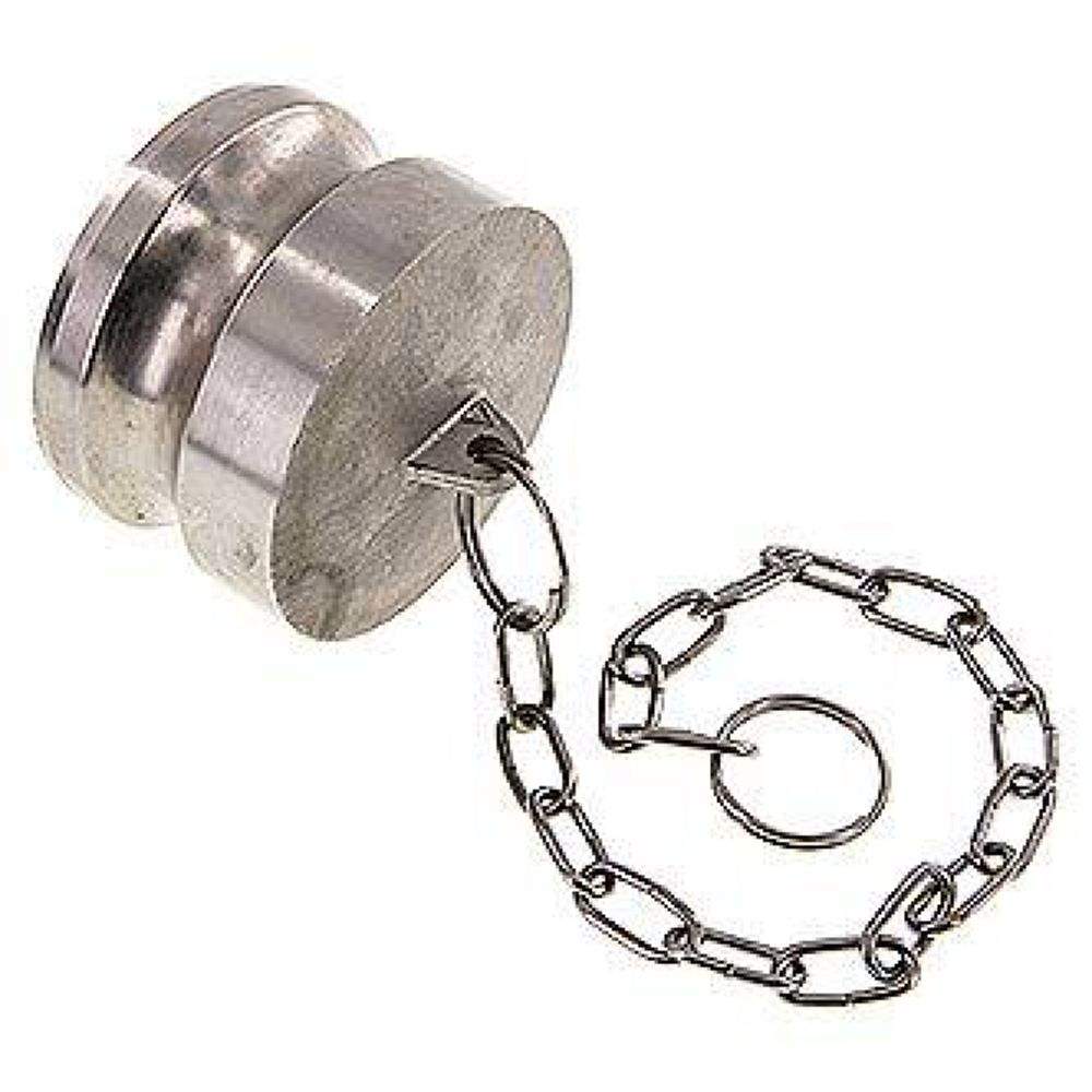 Kamlock-Verschlussstecker (DP) 2-1/2", Edelstahl (1.4408)
