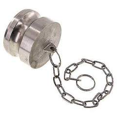 Kamlock-Verschlussstecker (DP) 2-1/2", Edelstahl (1.4408)