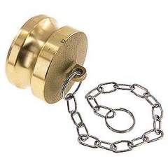 Kamlock-Verschlussstecker (DP) 2-1/2", Messing