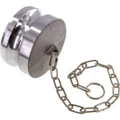 Kamlock-Verschlussstecker (DP) 3", Aluminium