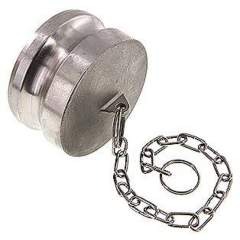 Kamlock-Verschlussstecker (DP) 3", Edelstahl (1.4408)