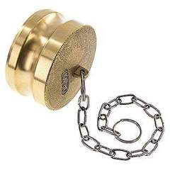 Kamlock-Verschlussstecker (DP) 3", Messing