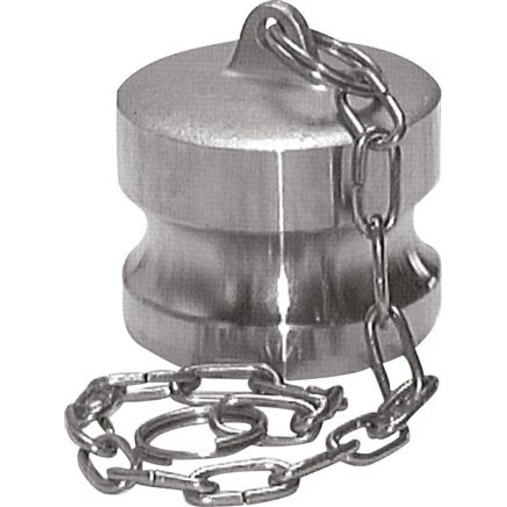 Kamlock-Verschlussstecker (DP) 6", Messing