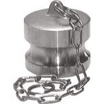 Kamlock-Verschlussstecker (DP) 6", Aluminium