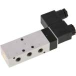 Airtec KM 09510HN 230V. 5/2-Wege Magnetventil, G 1/8", Luftfeder, 230 V AC, Standard