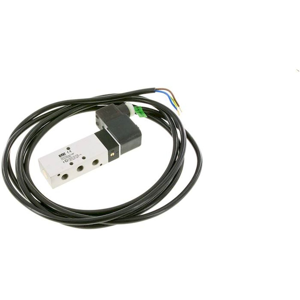 Airtec KM-09510HN-230X. 5/2-way solenoid valve, G 1/8", Pneumatic spring, 230V AC, ATEX