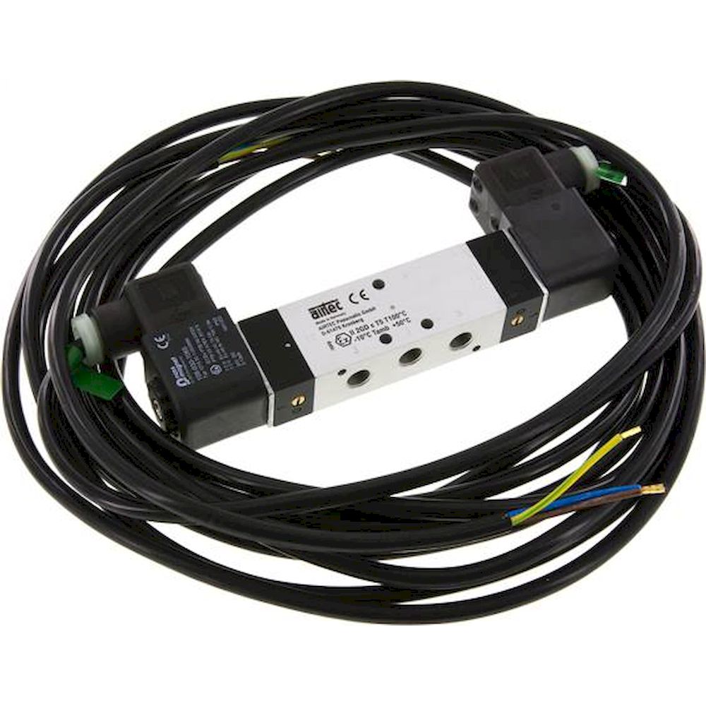 Airtec KM-09520HN-24X. 5/2-way solenoid pulse valve, G 1/8", 24V DC, ATEX