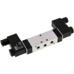 Airtec KM-09530HN-12V. 5/3-way solenoid valve, G 1/8", Centre position closed, 12V DC, Standard