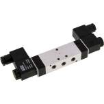 Airtec KM 09530HN 24V=. 5/3-Wege Magnetventil, G 1/8", Mittelstellung geschlossen, 24 V DC, Standard