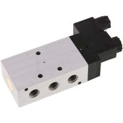 Airtec KM 10511HN 230V. 5/2-Wege Magnetventil, G 1/4", Feder, 230 V AC, Standard