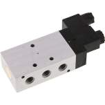 Airtec KM 10511HN 24V=. 5/2-Wege Magnetventil, G 1/4", Feder, 24 V DC, Standard