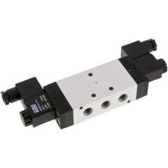 Airtec KM-10520HN-115V. 5/2-way solenoid pulse valve, G 1/4", 115V AC, Standard