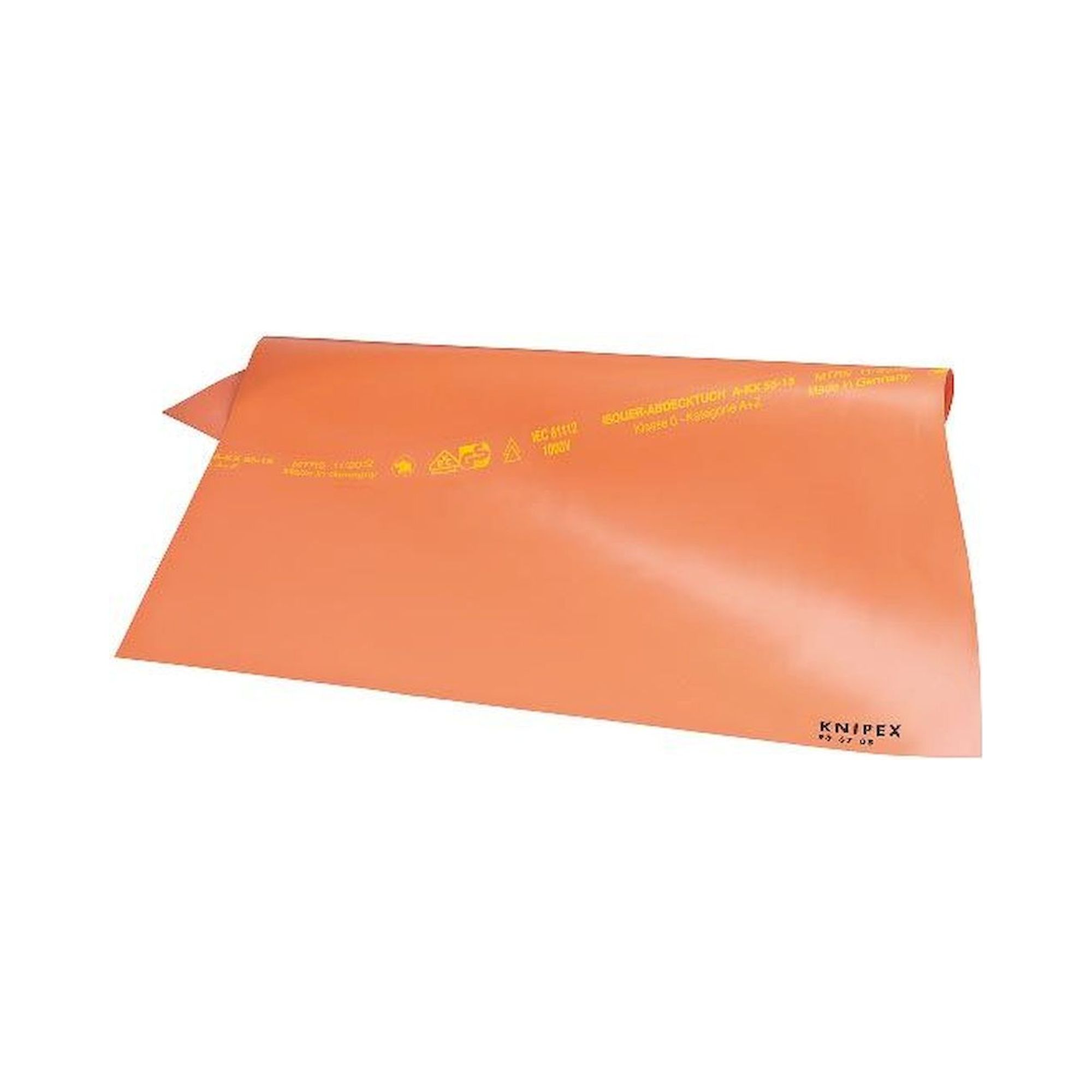 Knipex 98 67 15. Abdecktuch aus Gummi, 10000 mm