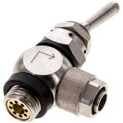 KO-314108. Tilt lever valve 3/2-way (NC), G 1/4"-10x8 mm