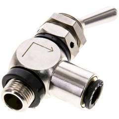KO-31806. Tilt lever valve 3/2-way (NC), G 1/8"-6 mm