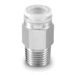 SMC KPGH10-02. Male Connector for Air Drive System - KPQH/KPGH